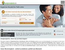 Tablet Screenshot of energievergleiche.de